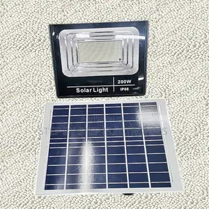 High Quality 200w Dusk to Dawn Solar Floodlight