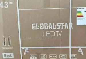 Television Globalstar 43" Digital Tv Frameless (Black); New