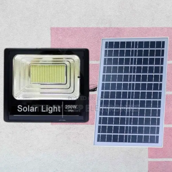 Auto on/Off 200 Watts Remote Control Led Solar Flood Light