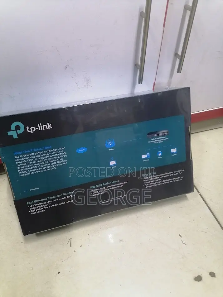 **Tp-Link Desktop Rackmount Switch Tl-Sg1024d