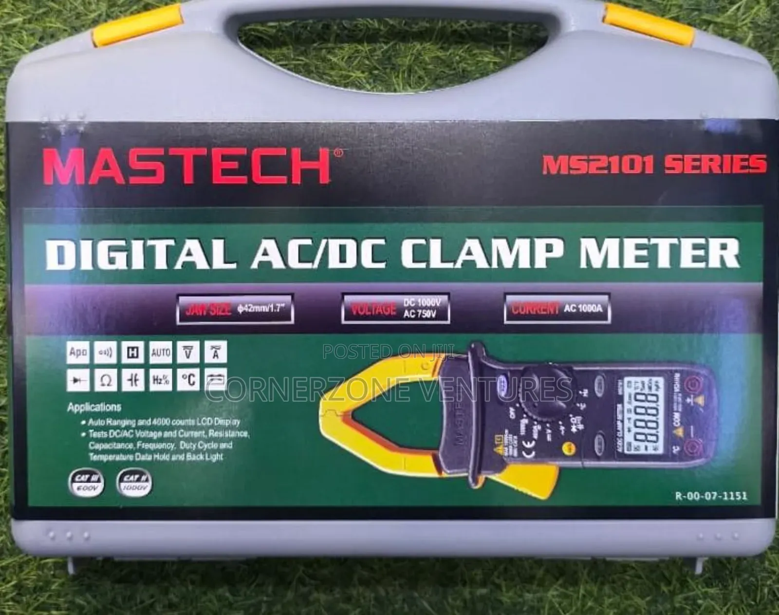 Ac/Dc Digital Clamp Meter 1000v / Digital Clamp Meter