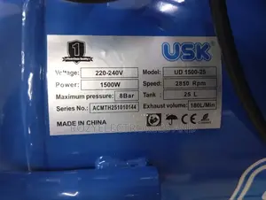 Original Air Compressor Usk Machine 25l