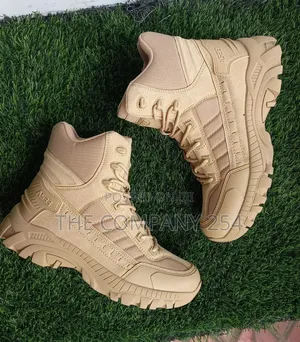 Ass33 Outdoor Quality Leather Military Hiking Boots Shoes