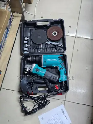Makita Grinder + Drill Combo