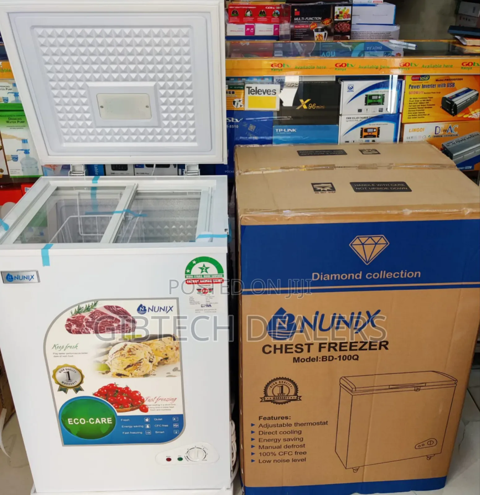Nunix Chest Freezer 100l