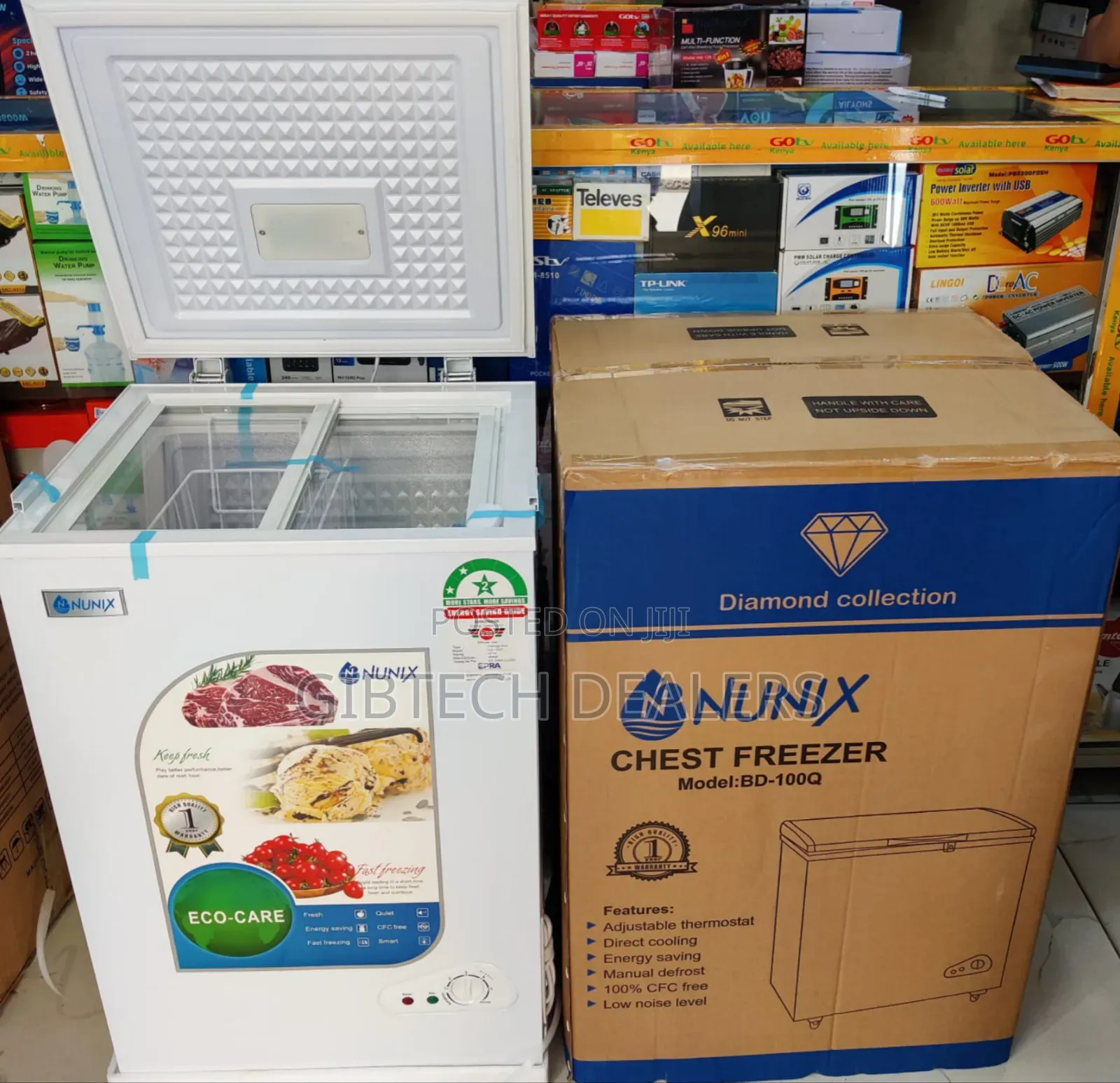 Nunix Chest Freezer 100 LTRS