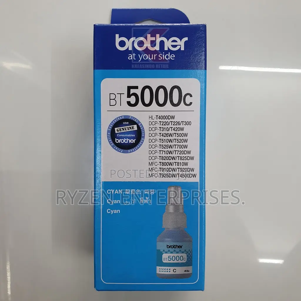 Brother Bt5000c Cyan Ink