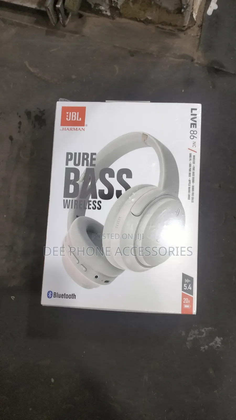 JBL Live 86 Nc Bluetooth Headphones