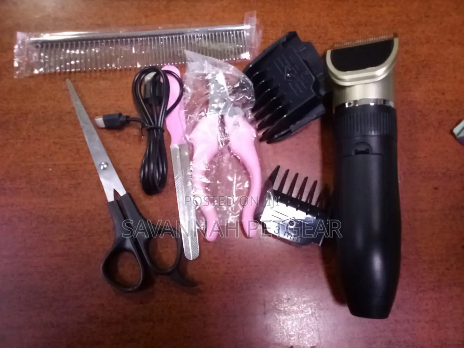 Professional Rechargeable Electric Dog Clipper Kit