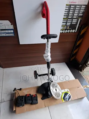 Cordless Grass Cutter.