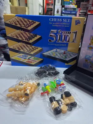 Chess 5 in 1 Set Available KSH 1800