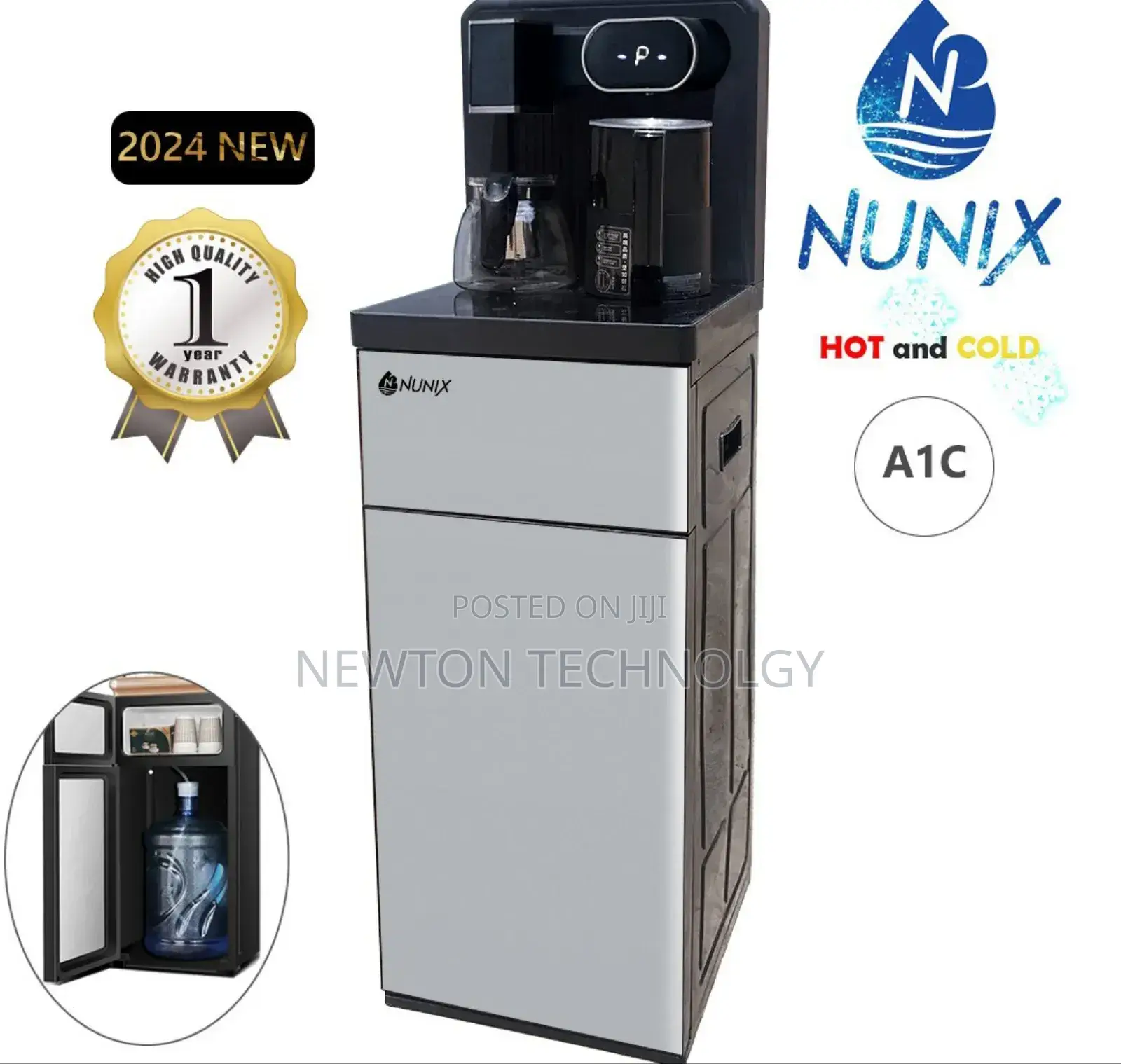 Nunix A1c Bottom Load Hot and Cold Water Dispenser