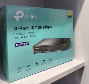 Tp-Link Sf1008p Switch/ 8 Port Switch 4 Ports Poe/ Sf1008p