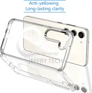 Paidaar Crystal Clear Magnetic Case for Samsung Galaxy S21+