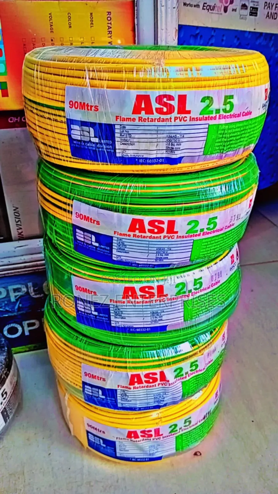 Asl 2.5 Single Cable Xyc3s