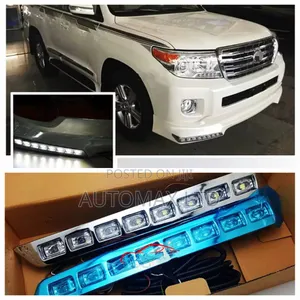 Front Bumper Daytime Running Lights for Land Cruiser 200 V8