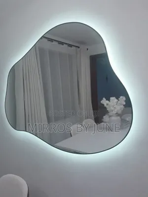 Medium Sized Mirror With Led Light