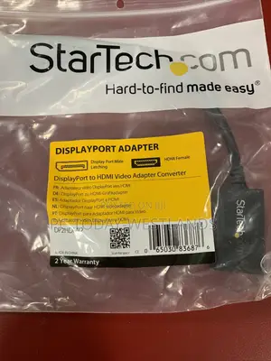 Startech.Com Dp2hdmi2 Displayport Hdmi Video Adapter