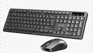 Vention Wireless Full-Sized Keyboard and Mouse Combo With Mo