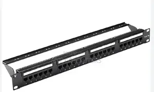 Vention Cat.6 Utp 24 Ports Keystone Patch Panel Black