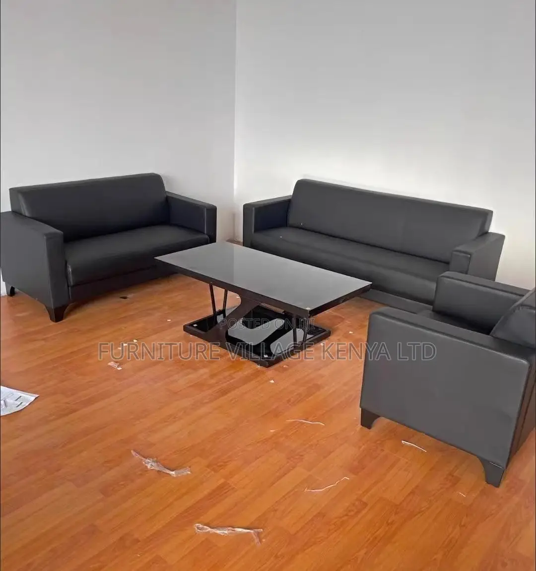 Sofas: Simple and Stylish 5-Seater Modular Reception Couch