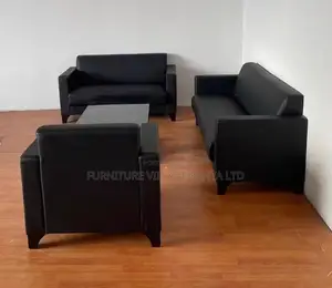 Sofas: Simple and Stylish 5-Seater Modular Reception Couch