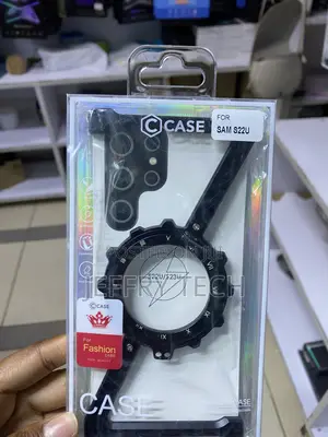 Saya Z-Shape Metal Case for Magsafe Samsung Galaxy S22 Ultra