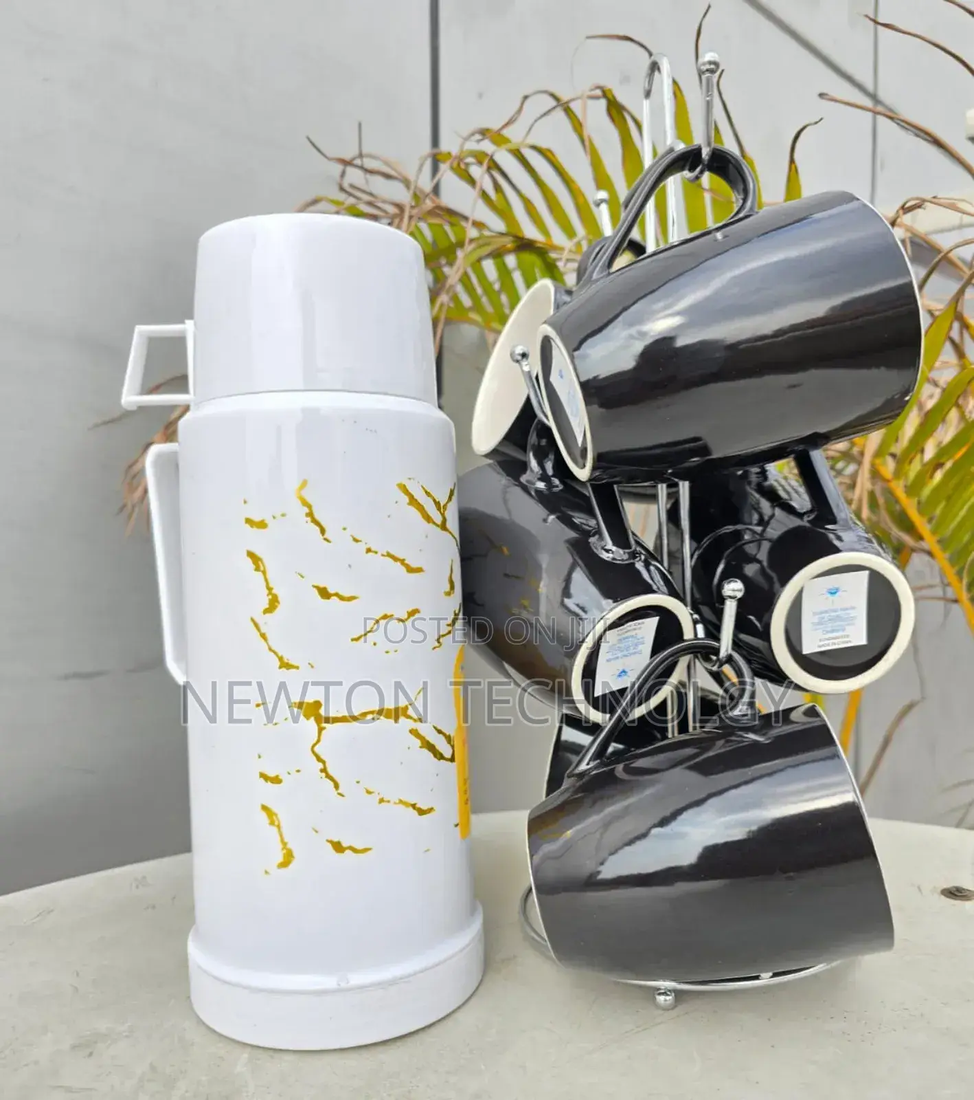 Marble Flask Tea Set