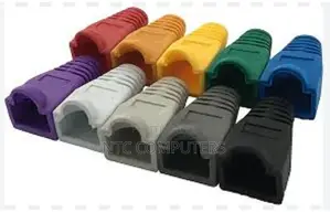 Vention Rj45 Strain Relief Boots Red PVC Type 100 Pack, Red