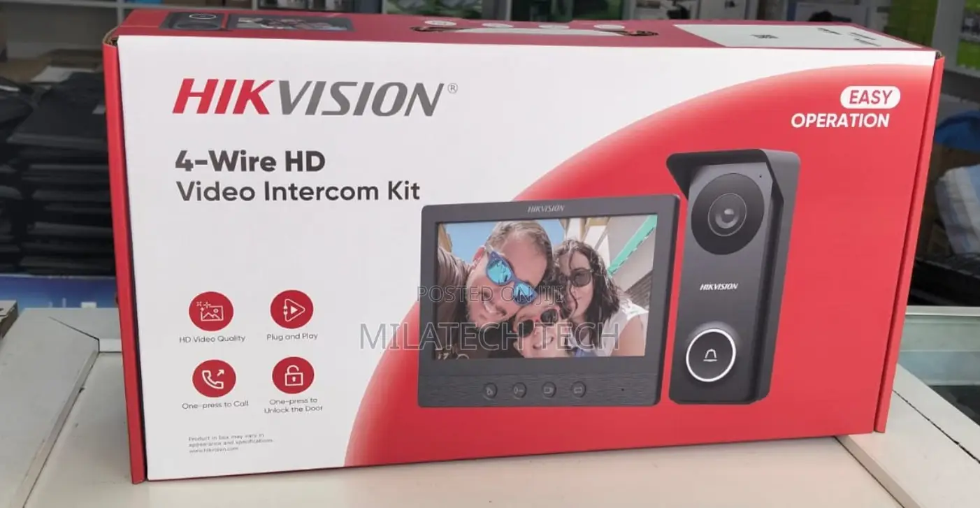 Hikvision 4 Wired Hd Video Intercom