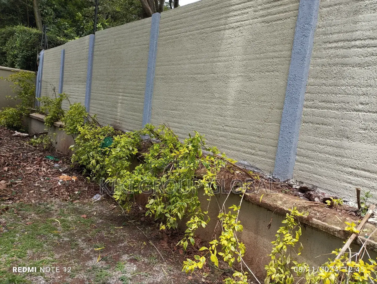 Precast Perimeter Fence Construction