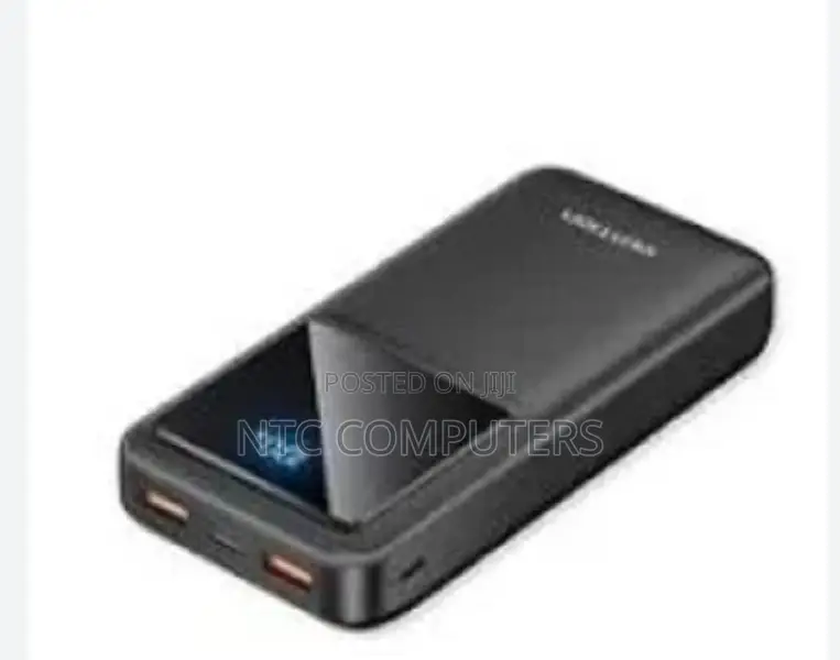{Vention> 10000mah Power Bank: (Micro-Usb + Usb-C