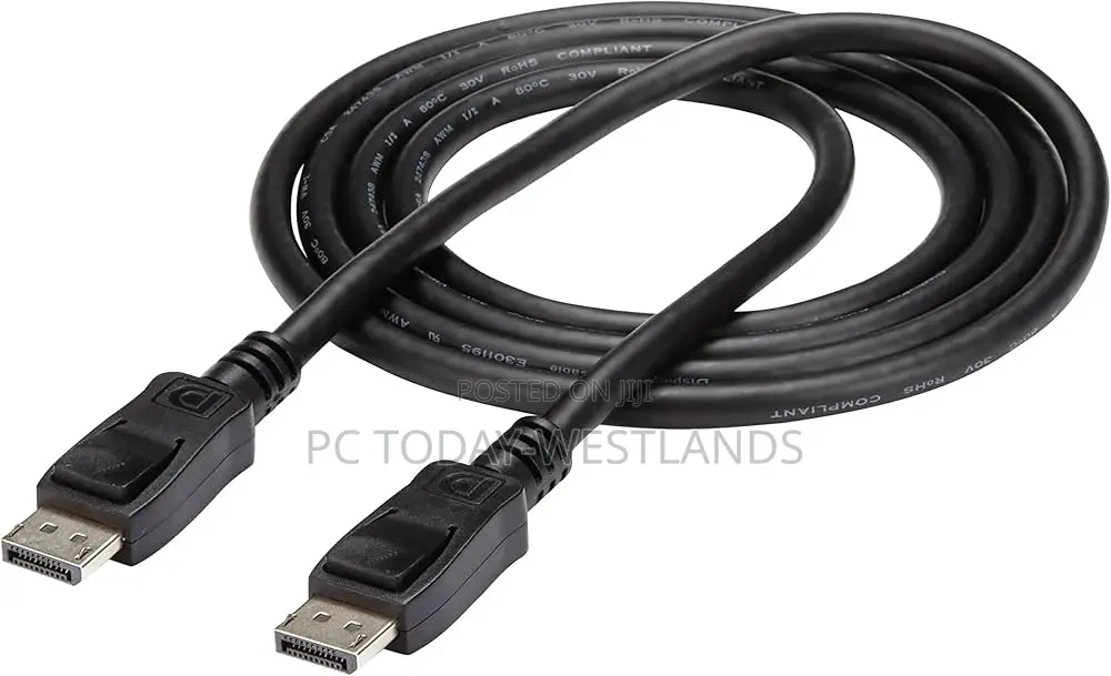Startech 6-Ft Display Port Cable With Latches M/M