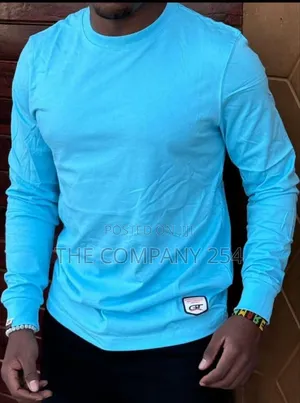 Quality Cotton Round Neck Long Sleeve Sweatshirt T-Shirt