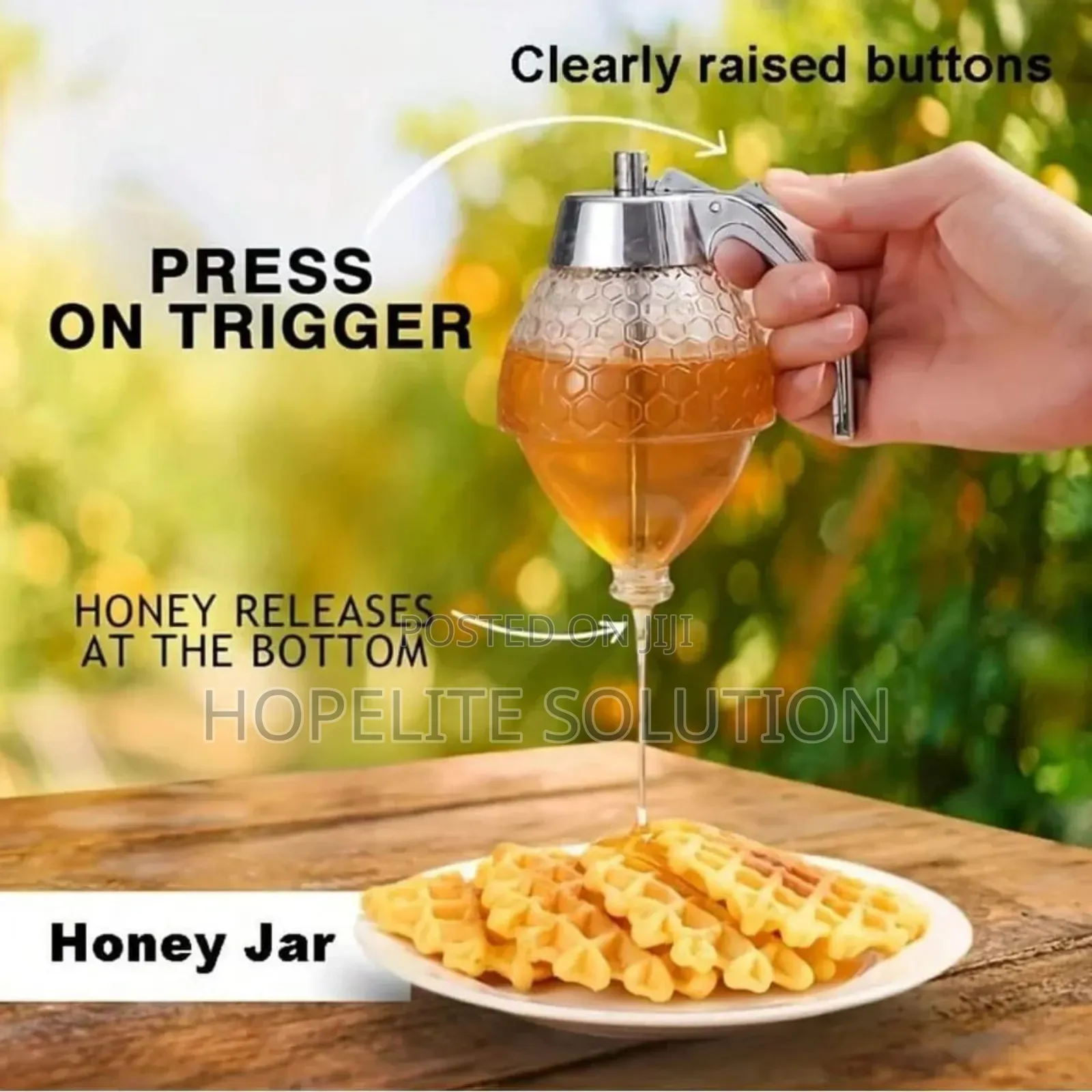 Acrylic Honey Dispenser