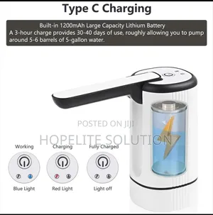 Portable Water Bottle Pump