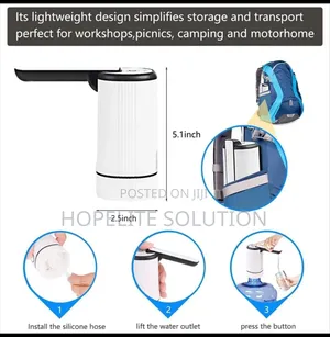 Portable Water Bottle Pump