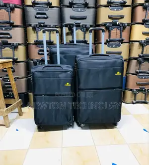 3 in 1 Fabric Laxurious Suitcase Briefcase Travel Bag