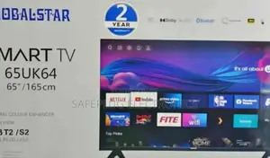 Tv Globalstar 65"Inch/165cm Smart Tv, Vidaa Os