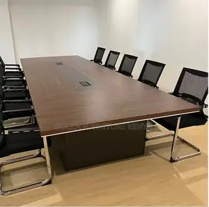 Office Tables: 3-Meter High-End Light Luxury Board Table