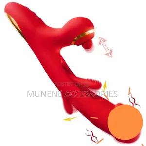 2in1 Rabbit Dildo Flipping Vibrator Design Max Orgasm Clit