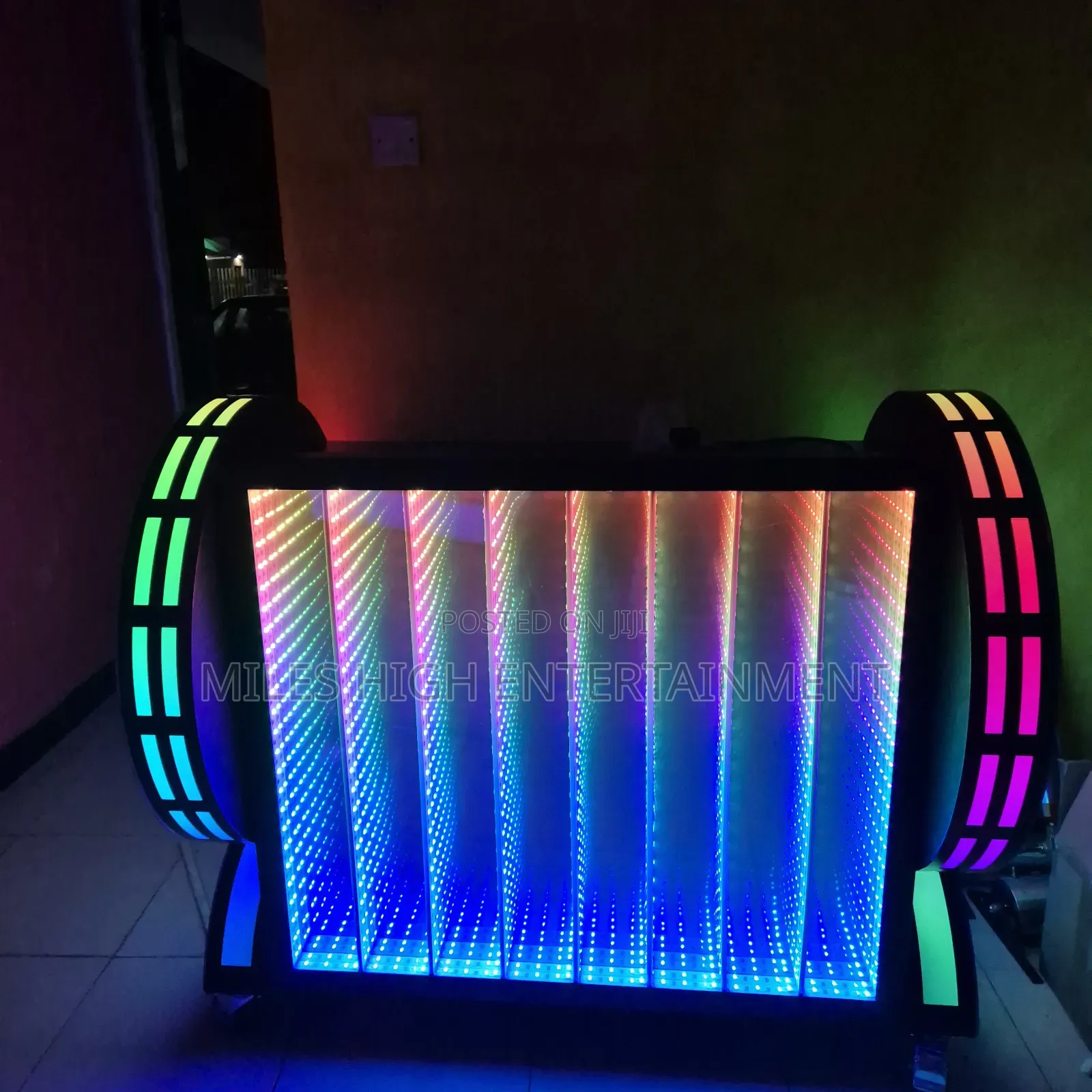 Dj Booth With Led Lights