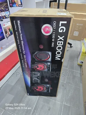 Lg Xboom Ck57 1100w 2.1ch Multi Color Lighting Tv Sound Sync