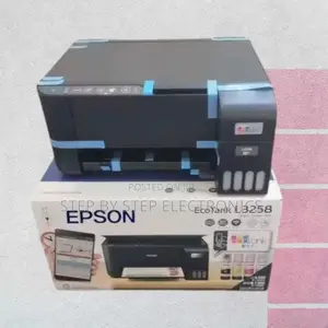 Spill-Free Epson L3258 Inkjet Wifi All in One Printer