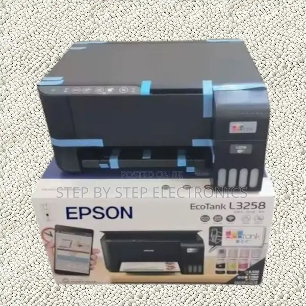 Warranted Epson L3258 Inkjet Wifi All in One Printer