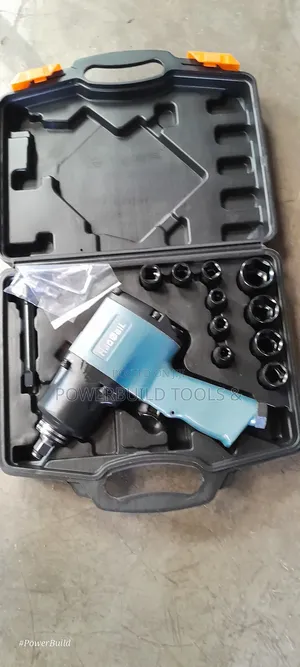 Pneumatic Impact Wrench 1/2" Complete Kit