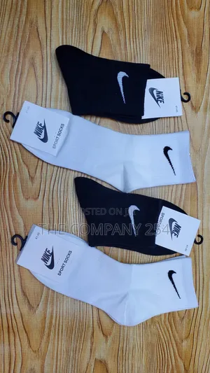 Quality Cotton Nike Plain Unisex Socks