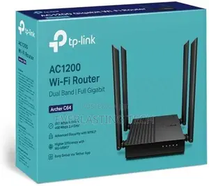 Tp-Link Archer C64 Ac1200 Dual-Band Wi-Fi Wireless Router