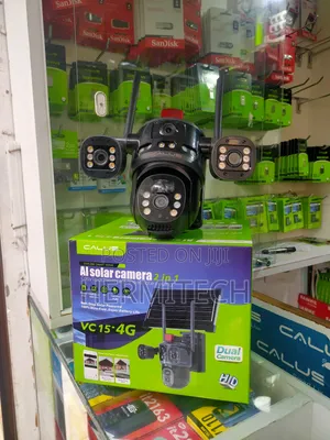 Ai Humanoid Solar PTZ 2in1 4g Camera With 3 Screens