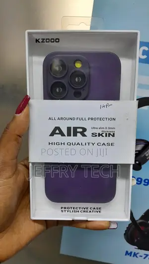 Lamicall iPhone 14 Pro Airskin Case Feather Weight-Purple